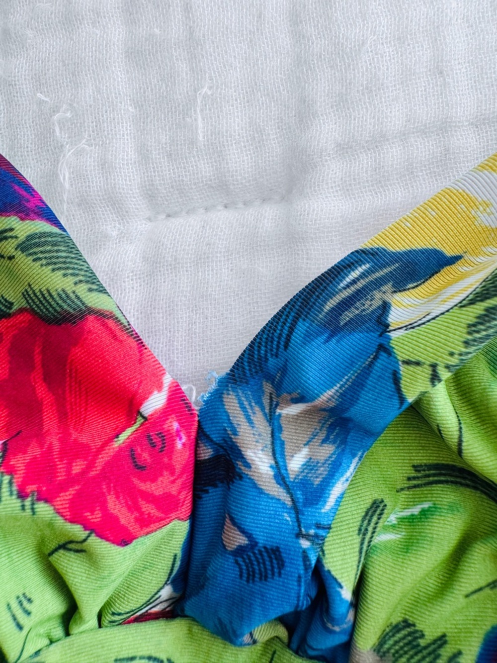 Anthropologie Allihop Floral Plunge One-Piece Swimsuit - Multicolor - Picture 6 of 6